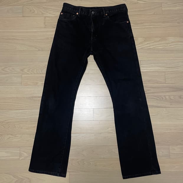 리바이스 517 블랙진입니다