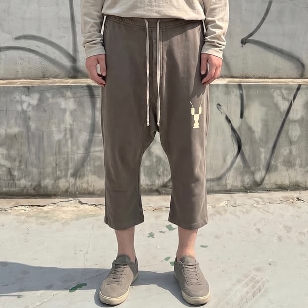 M/ 릭오웬스 드로우스트링 팬츠 Rick owens 상품이미지1