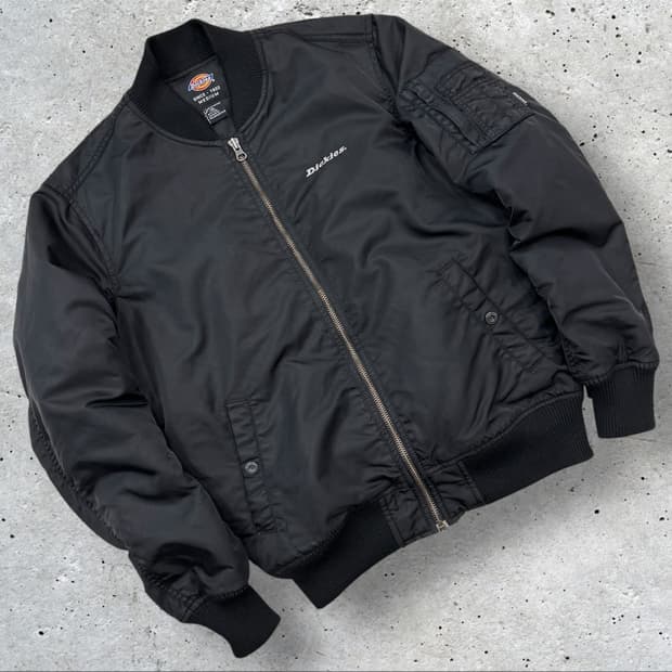 [M] 디키즈 블랙 봄버 자켓 점퍼 A975