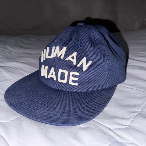 휴먼메이드 베이스볼 캡 네이비