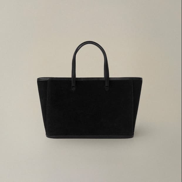 낫띵리튼 ain 아인백 스웨이드 블랙