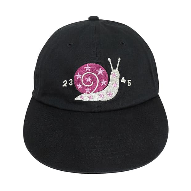 패슬 Snail Washed Cap Black