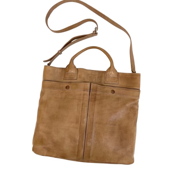 마가렛 호웰 아이디어 레더 헬멧 백