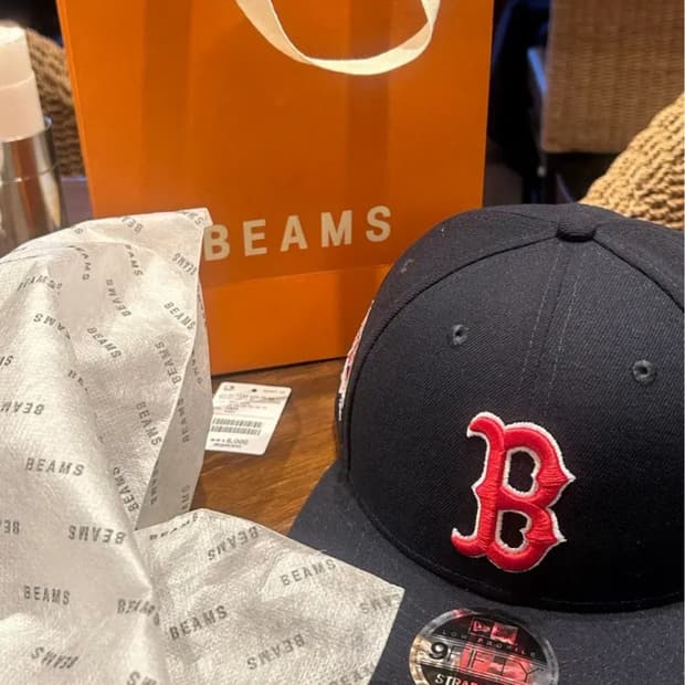 [OS] 뉴에라 x BEAMS 빔즈 50주년 볼캡 9FIFTY MLB