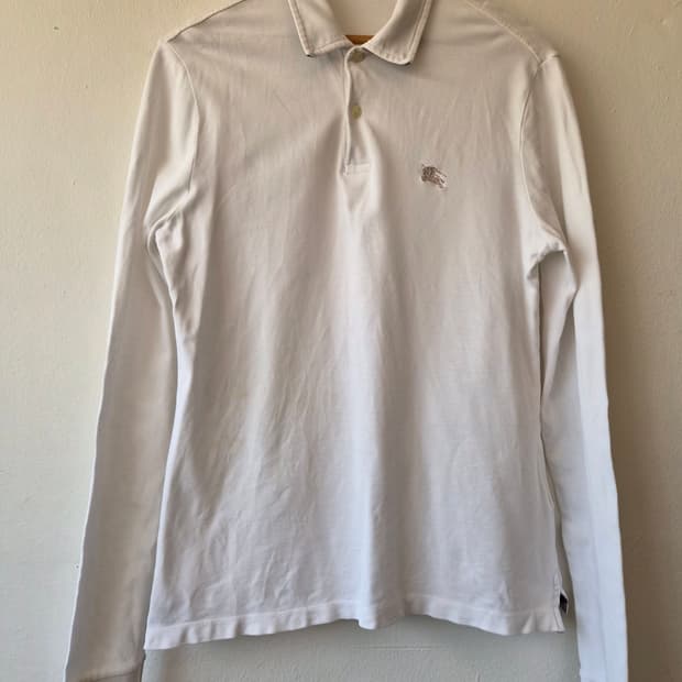 버버리 브릿 남성 긴팔PK카라티셔츠

