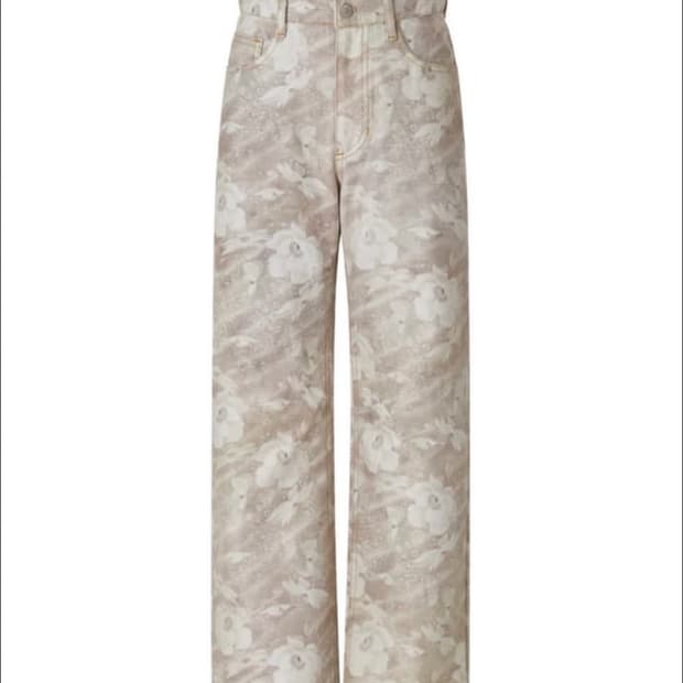 Teak 티크 플라워 팬츠