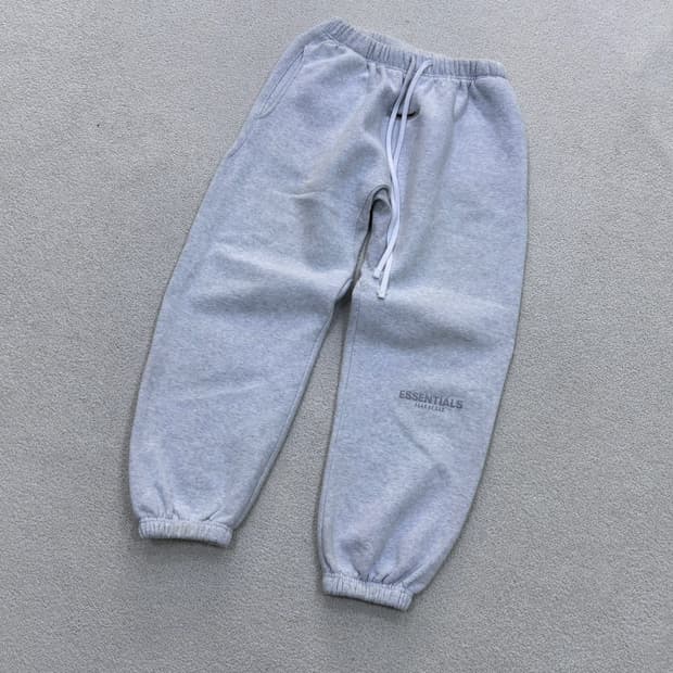 실측확인 피어오브갓 에센셜 플리스 스웻 팬츠 0429E