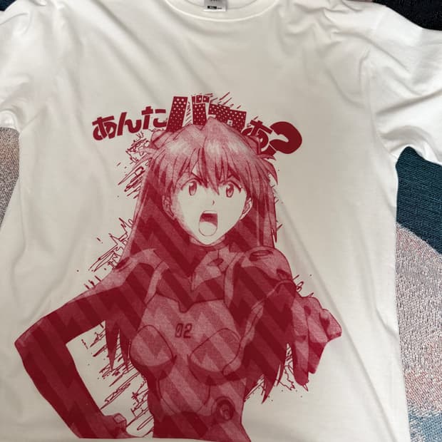 에반게리온 아스카 티셔츠 