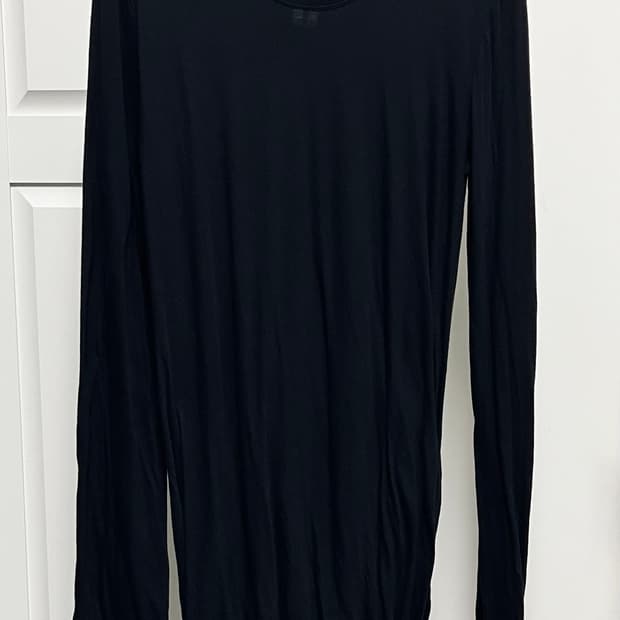 릭오웬스 / 더블 롱 슬리브 티셔츠 / S