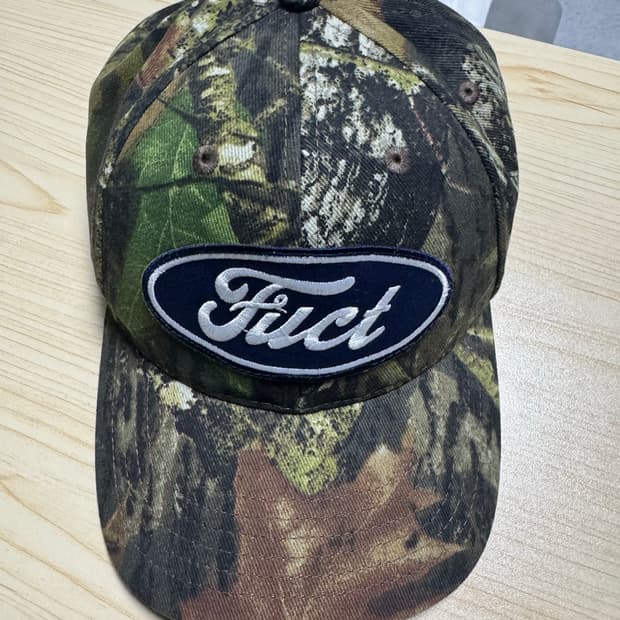 Fuct 쉘터 리얼트리 캡 (모쉬오크)