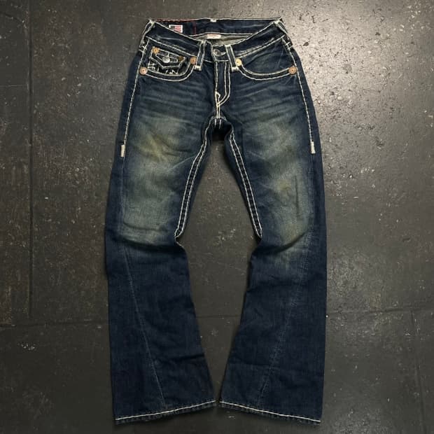 27 트루릴리전 조이 수퍼 티 데님팬츠