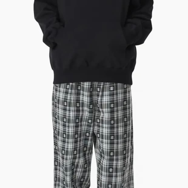 새상품)디스이즈네버댓 아프리칸 체크팬츠