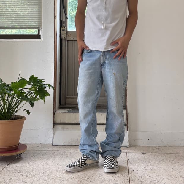 Levi’s 550 오렌지탭 아이스 워시 릴렉스드 데님 팬츠