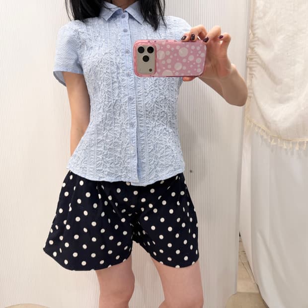 Summer sky blouse