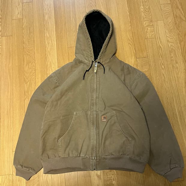 [XXL] 빈티지 칼하트 덕 액티브 자켓 J130 FRB