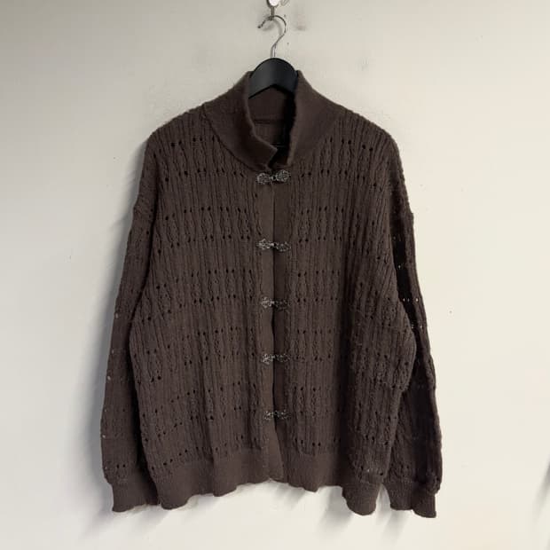 HARE hook knit cardigan 