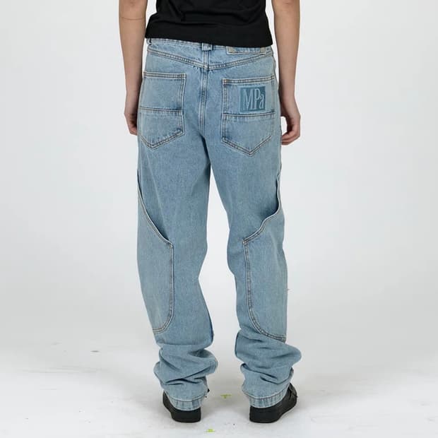 MPa CALF POCKET PANTS (STEEL BLUE) 교환