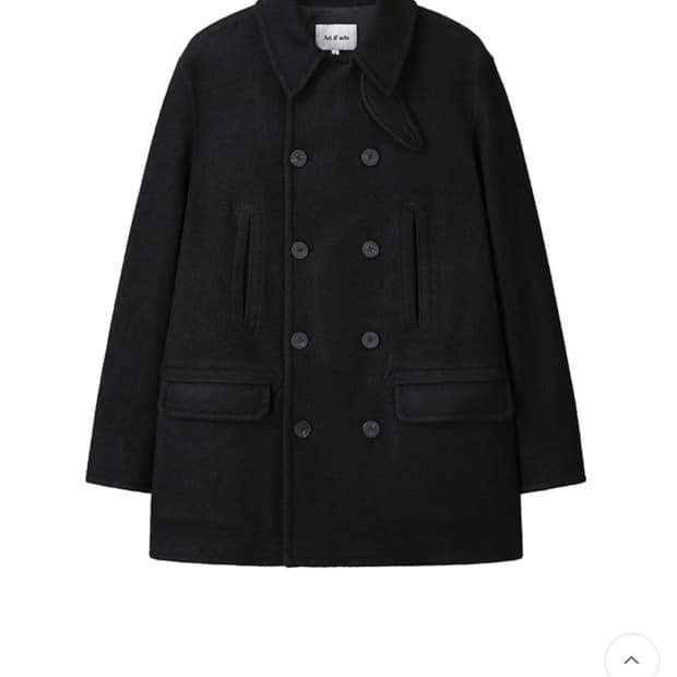 아트이프액츠 피코트 블랙 L 새상품