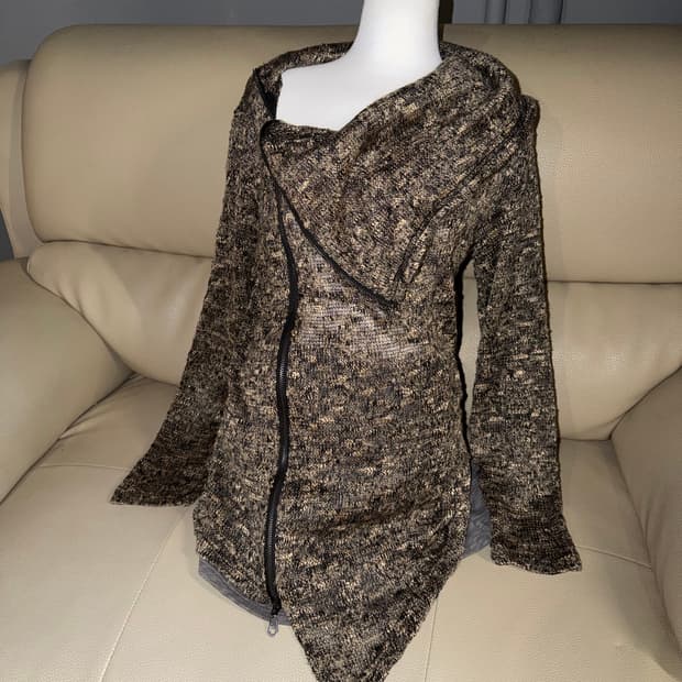 Bernings sho drape design cardigan