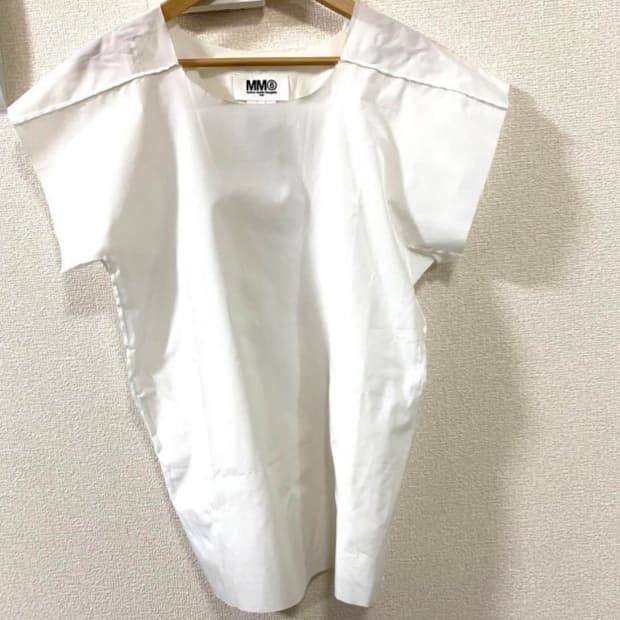 MM6 MaisonMargiela 화이트 블라우스