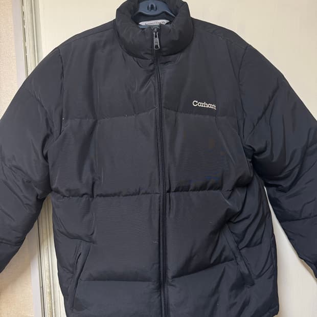 칼하트 오리지널 로고 덕다운 패딩