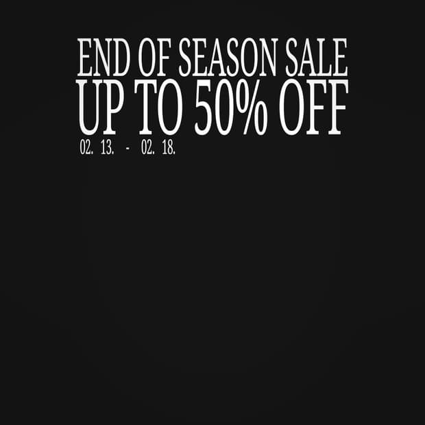 시즌오프 세일 안내 