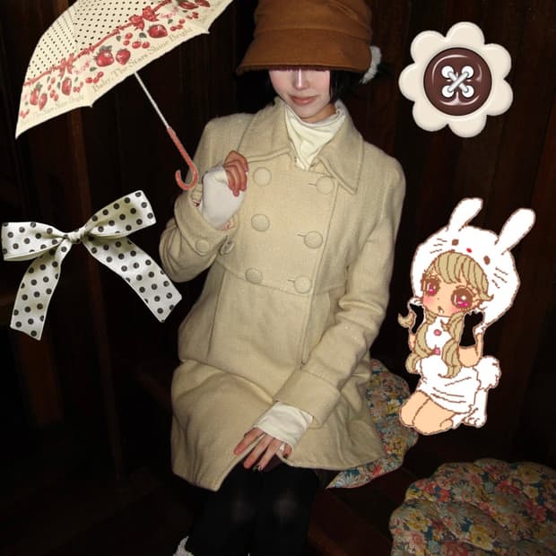 아이보리 우사기 코디 🍥