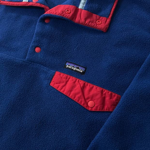 patagonia 파타고니아 라이트웨이트 신칠라 블루 핑크 L