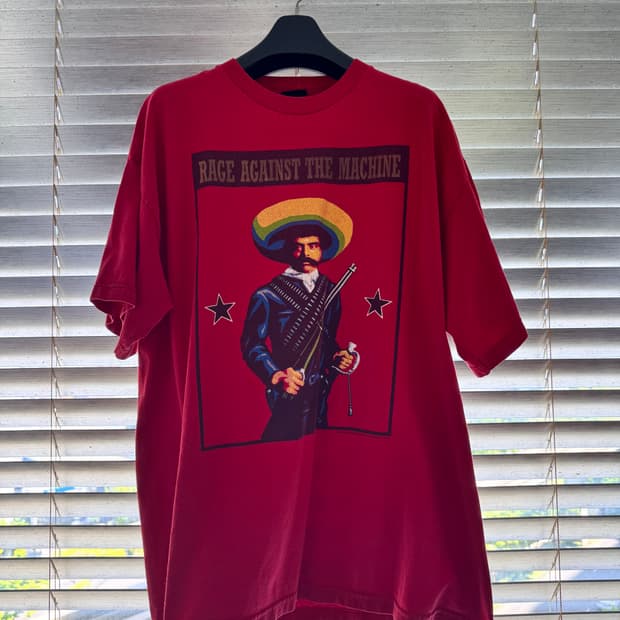 [XXL] RATM zapata 빈티지 밴드티