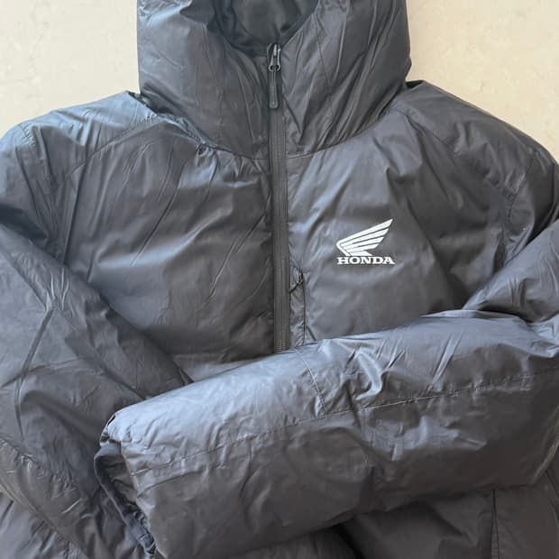 혼다 패딩 블랙