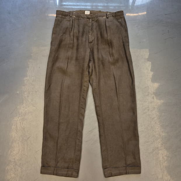 90s C.P COMPANY 린넨 팬츠