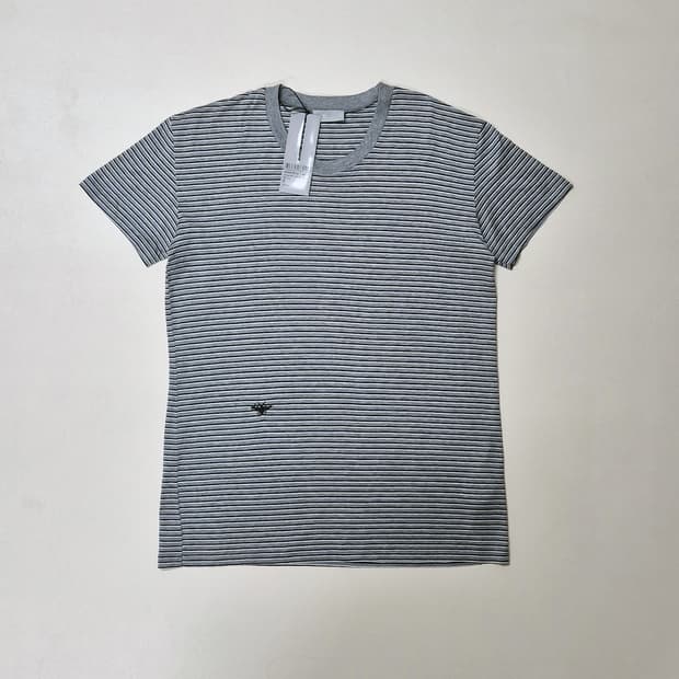 Dior Homme 08FW Bee Embroidered Striped