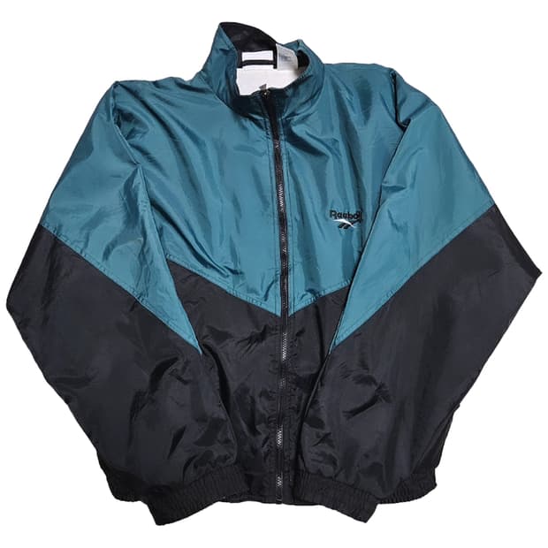 90년대 리복 구로고 윈드브레이커 