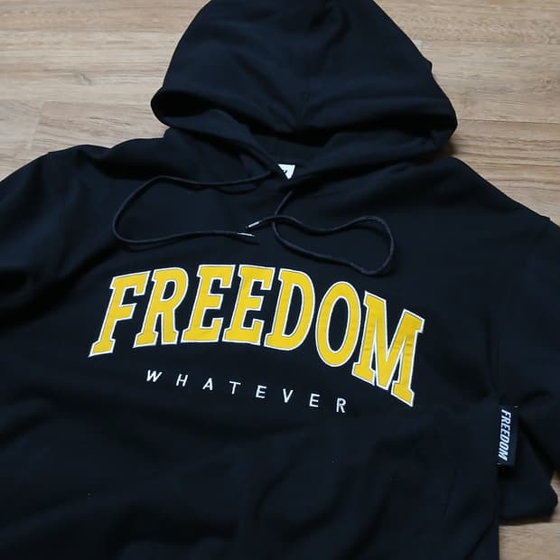FREEDOM 프리덤 아치로고 후드티 상태좋음