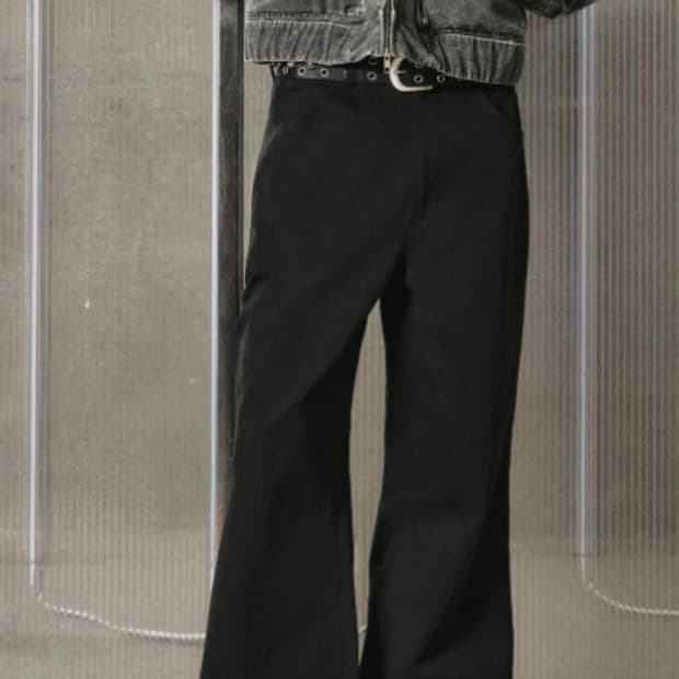 엘무드 스터디 와이드 팬츠 44 구매합니다