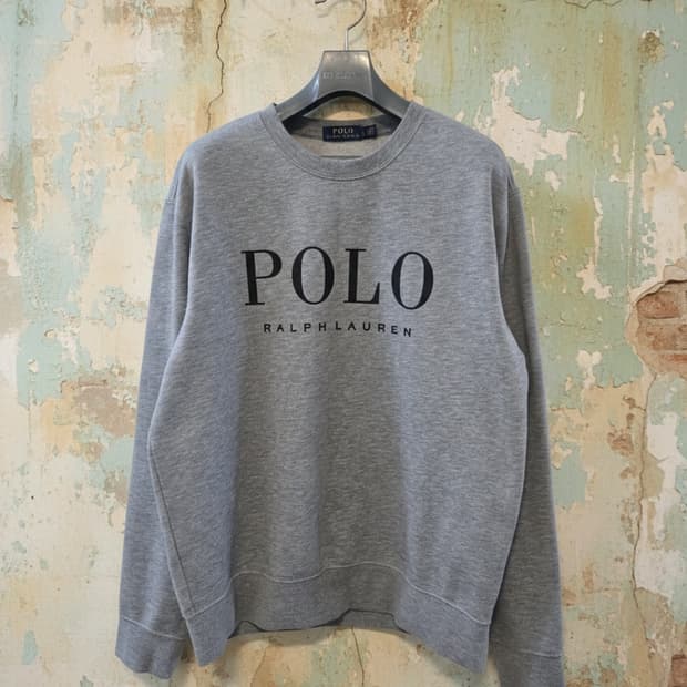 폴로 랄프로렌 맨투맨 L 회색