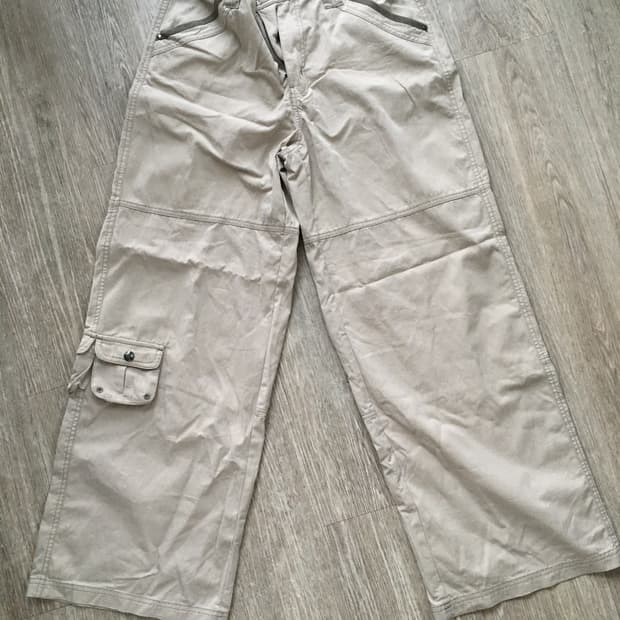 코이세이오 스냅워크팬츠 라이트 베이지 2사이즈 팝니다