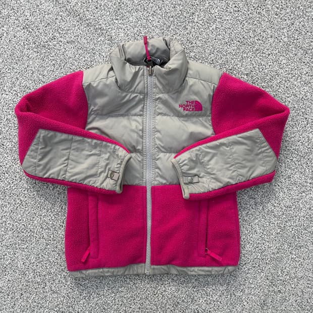 실측확인 노스페이스 키즈 후리스 자켓 0310J