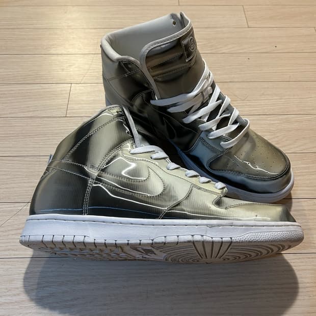 Nike Jordan1 Silver Y2K 