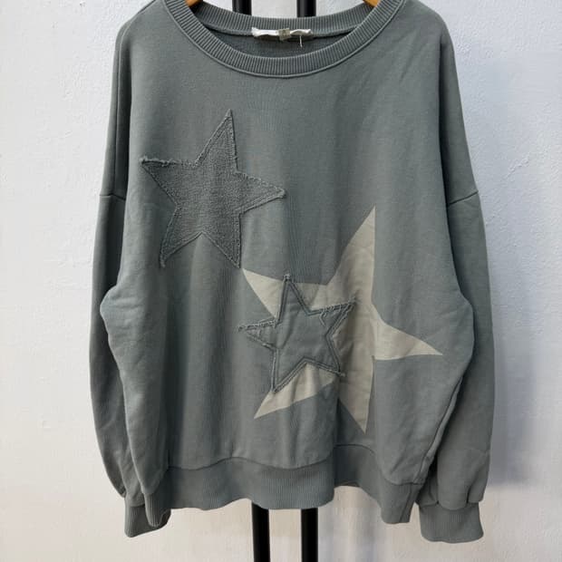 정품) 아떼 바네사브루노 여성 오버핏 맨투맨 S