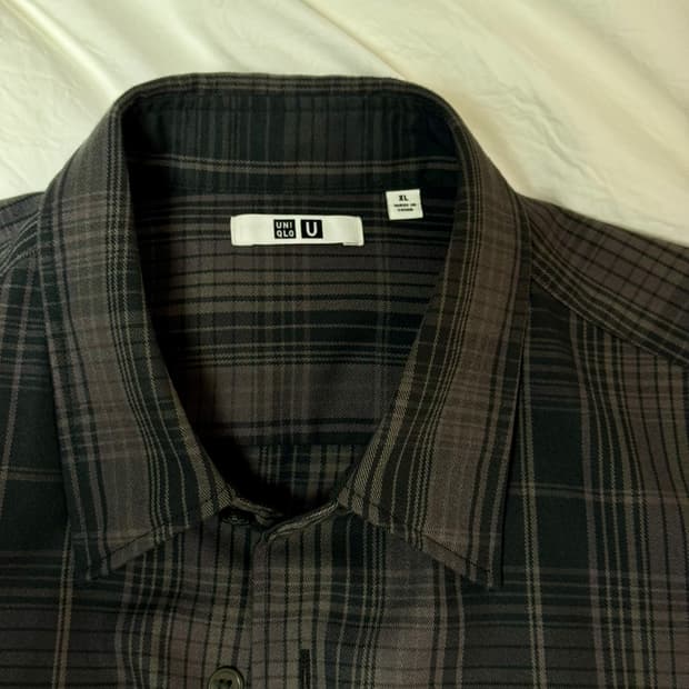 유니클로 u 플란넬 셔츠 XL