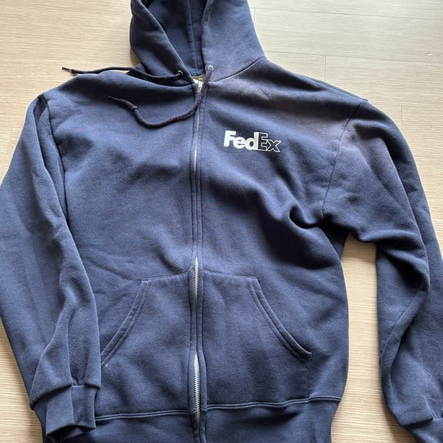 빈티지 Fedex 후드집업