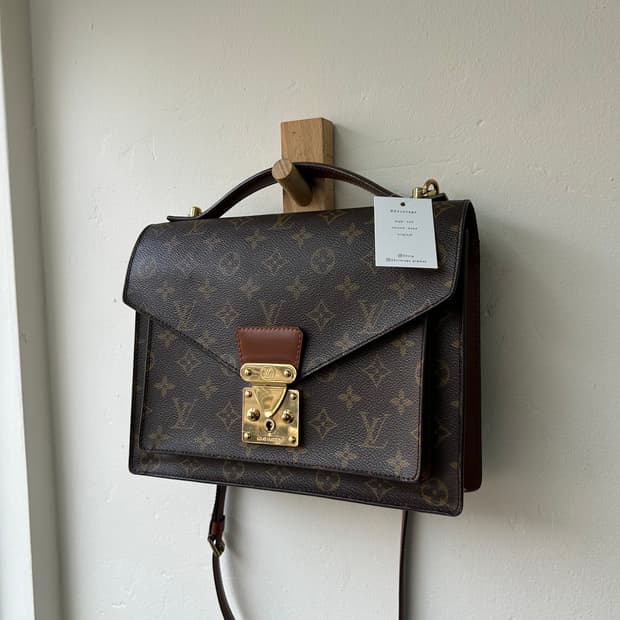 루이비통 모노그램 몽소 2way 크로스 사첼백