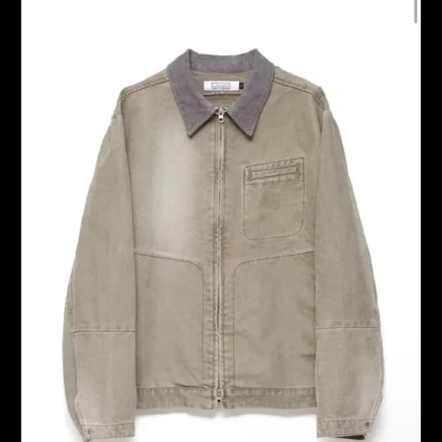 3) 해칭룸 캔버스 워크 자켓 페이디드 베이지 판매 or 교환