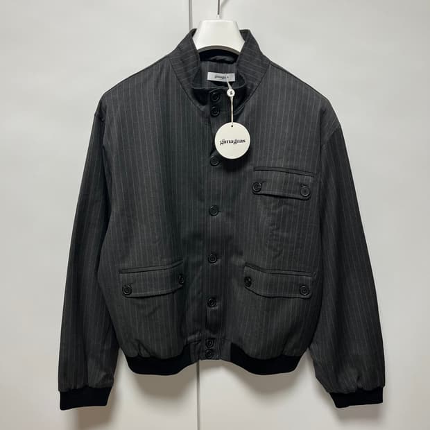 [XS,L]기마구아스 Daniel 다니엘 스트라이프 자켓/차콜