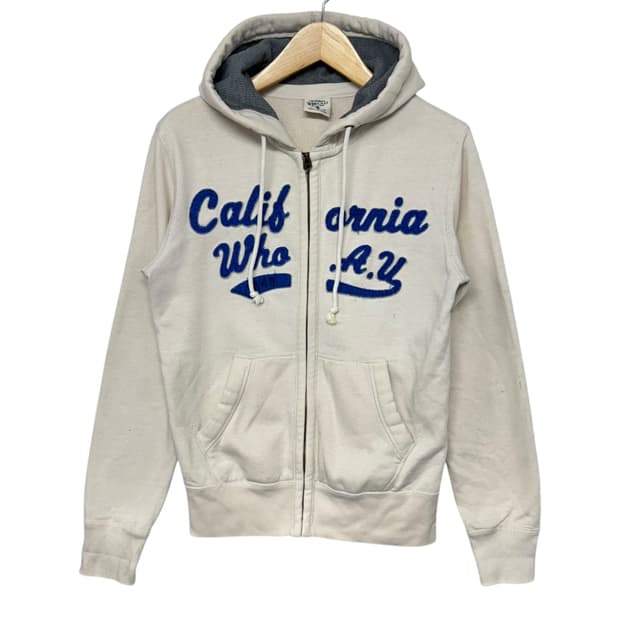 후아유 로고 후드집업