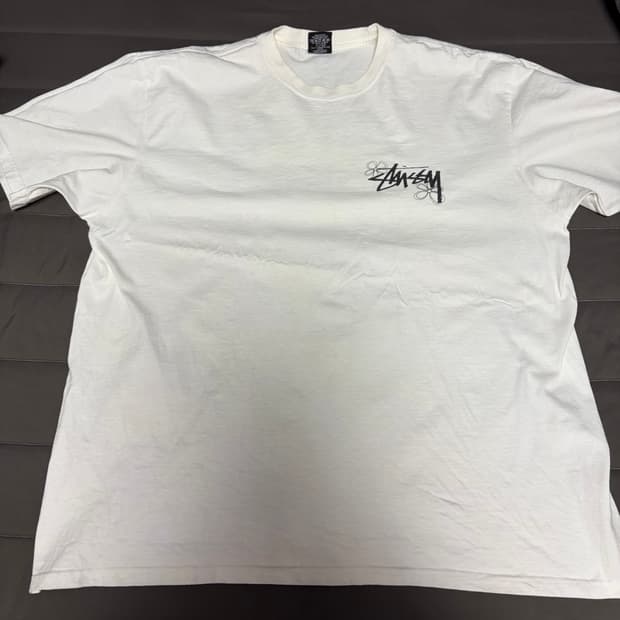 스투시 썸머 LB 티셔츠 화이트 XL