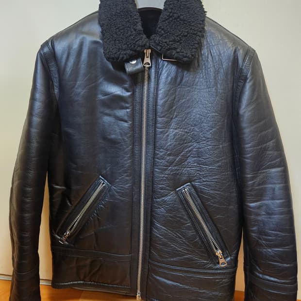 95 M) H&M 리얼 무스탕