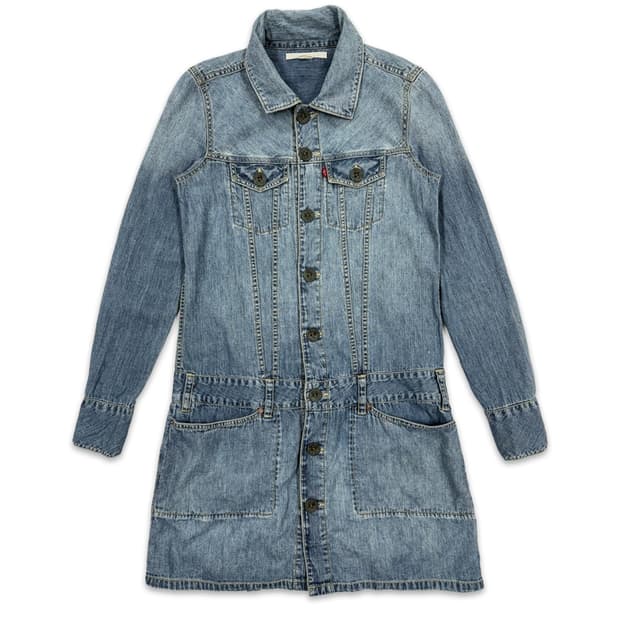 빈티지 리바이스 데님 미니 원피스