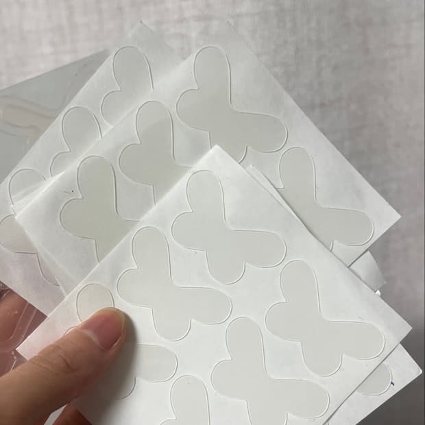 누운귀 테이프 귀 스티커 나비형
